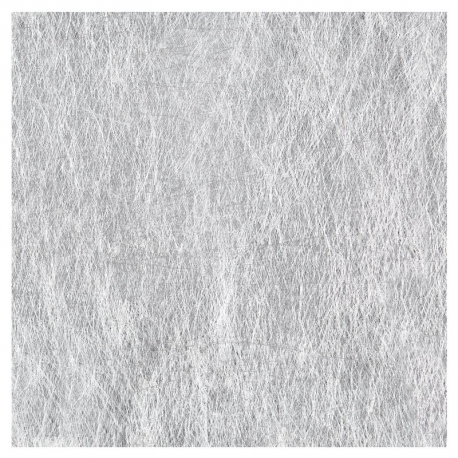 Nappe rectangulaire Fanon en intissé ARGENT - pièce