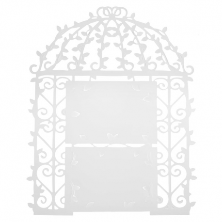 Plan de table Cage BLANC - pièce