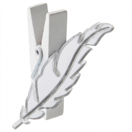 Plumes Miroir sur pince - 40 pièces **1 LOT**