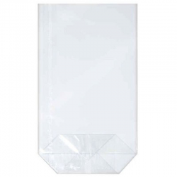 Sachets soufflet neutre GM 160+2x50/420mm - 100 pièces