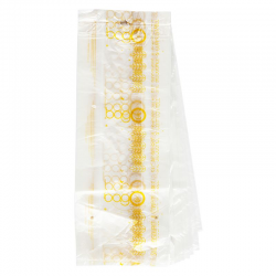 Sacs à pain 120/50x350mm jaune - 200 pièces