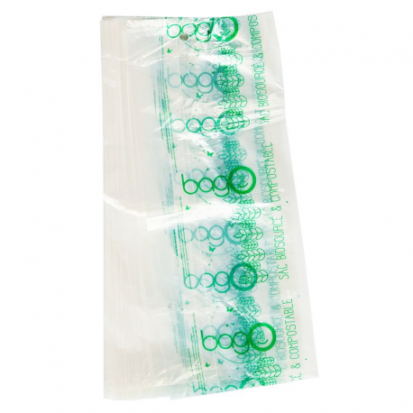 Sacs à pain 160/50x350mm vert - 200 pièces