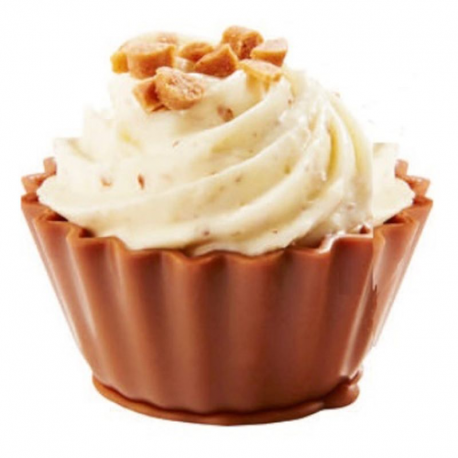 PRECOMMANDE Chocolats Cupcakes lait fourrés crème Fudge salé kg - boîte de 1,65kg