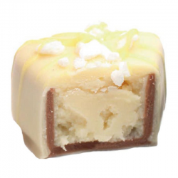 PRECOMMANDE Chocolats forme Gâteau Cheesecake citron meringué - boîte de 1,69kg