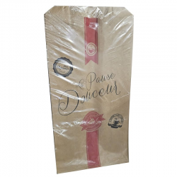 Sacs à croissant 140/70x270mm kraft - 1000 pièces