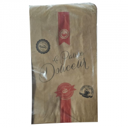 Sacs à croissant 120/50x200mm kraft - 1000 pièces