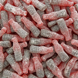 Bouteilles Cherry cola fizz Lutti - 2kg