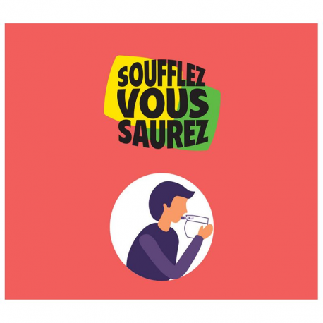 Ethylotest à usage unique certifié NF - pièce