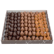Arbres de Noël en chocolat praliné - boîte de 3kg