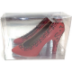 Coffret de 1 Escarpin Rouge chocolat noir décoré - 110g