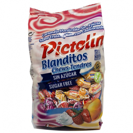 Bonbons tendres fruits SANS SUCRES - 1kg