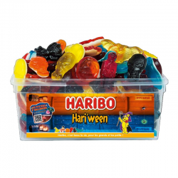Halloween lisses HARIBO - tubo de 1kg