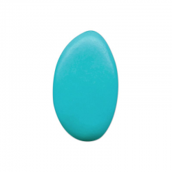 Dragées chocolat extra 71% turquoise - 1kg