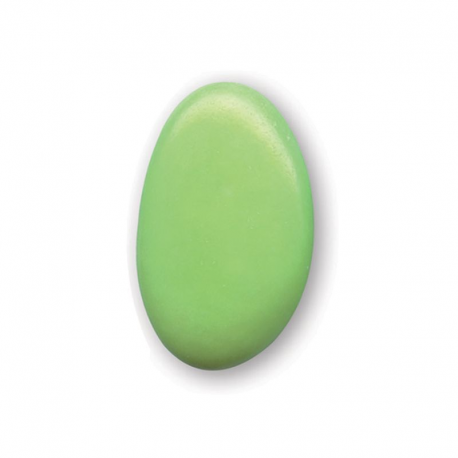 Dragées chocolat extra 71% vert tilleul - 1kg