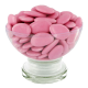 Dragées chocolat extra 71% rose nacré - 1kg