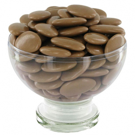 Dragées chocolat extra 71% taupe - 1kg