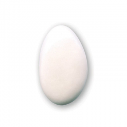 Dragées chocolat extra 71% blanc - 1kg