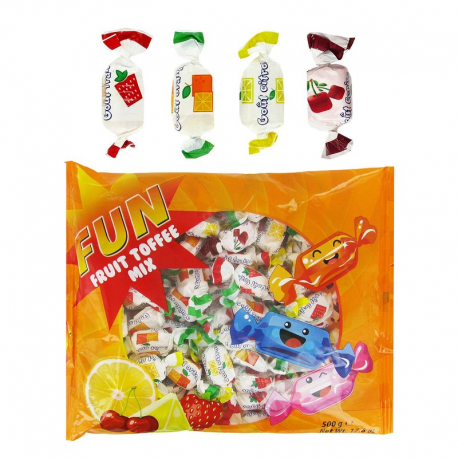 Bonbons Fun mix jus de fruits - sachet de 500g