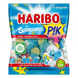 Schtroumpfs Pik HARIBO 120g - 30 sachets