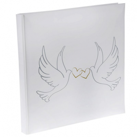 Livre d'or Colombes BLANC - pièce