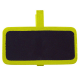 Mini ardoises Rectangulaire sur pince JAUNE - 12 pièces