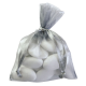 Pochons en organdi GRIS - 10 pièces