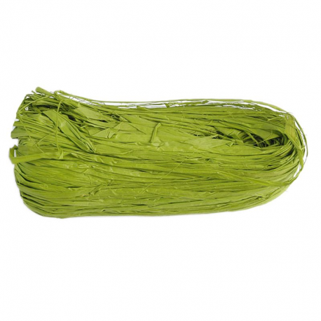 Raphia Naturel VERT - la pelote