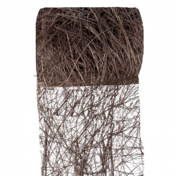 Ruban en abaca CHOCOLAT - pièce