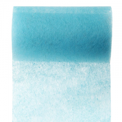 Ruban en intissé 10cm x 10m TURQUOISE - pièce