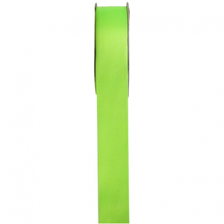 Ruban 15MM en satin double face ANIS - la bobine de 25 mètres