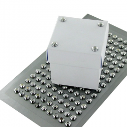 Strass autocollants ARGENT - plaque de 160 strass