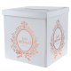 Urne / Tirelire Just Married ROSE GOLD - pièce