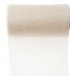 Ruban en intissé 10cm x 10m IVOIRE - pièce