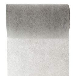 Ruban en intissé 10cm x 10m GRIS - pièce