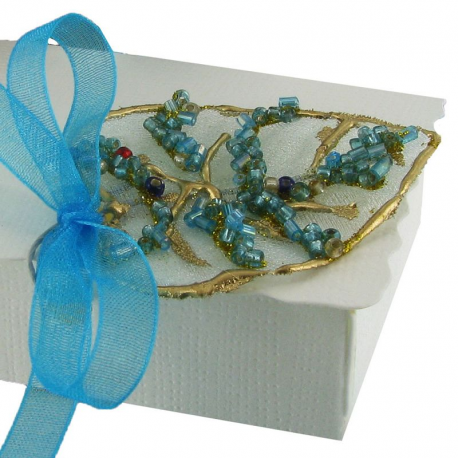 Ballotins forme Ecrin BLANC - 10 pièces