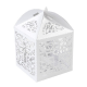 Boîtes dentelle Communion BLANC - 10 pièces