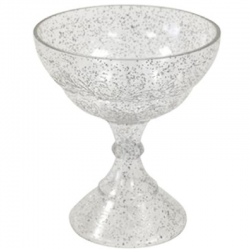 Calice pailleté ARGENT - pièce