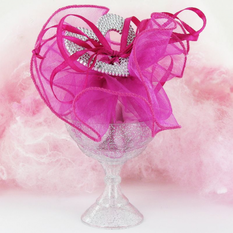 Calice pailleté ARGENT - pièce