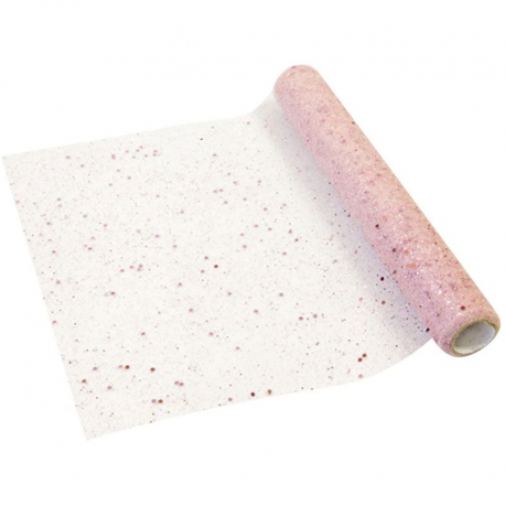 Chemin de table Paillettes 28CM x 5M ROSE GOLD - pièce