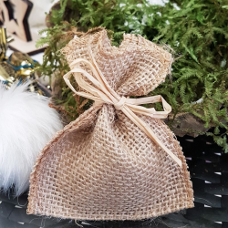 Sacs en jute - 5 pièces