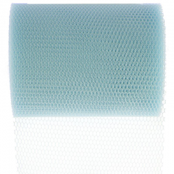 Tulle Déco Largeur 8CM BLEU - pièce