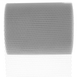 Tulle Déco Largeur 8CM GRIS - pièce