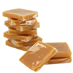 Caramels palets tendres noisettes 13g - 2.5kg