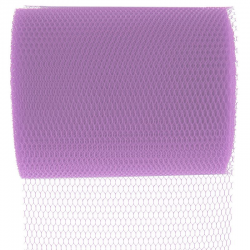 Tulle Déco Largeur 8CM PARME - pièce