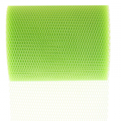 Tulle Déco Largeur 8CM VERT ANIS - pièce