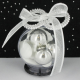 Anneaux TRANSPARENTS (socle boules/gouttes/ballons) - 10 pièces