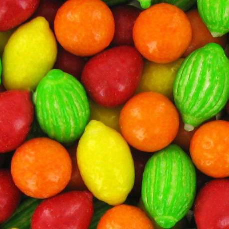 Chewing gum Macédoine - sachet de 250 (1,5kg)