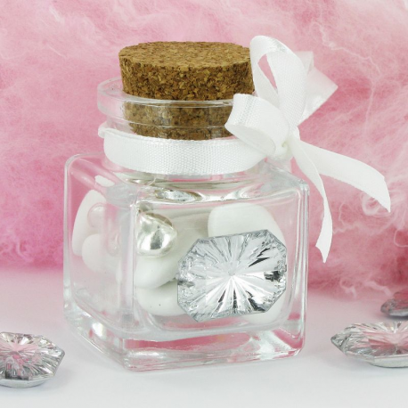 Bijoux façon Diamant taillé autocollants - 6 pièces