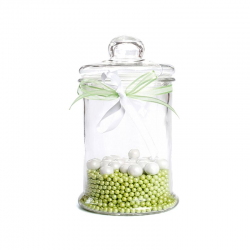 Bonbonnière en verre 14cm - pièce