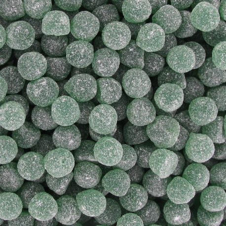 Gommes boules vertes menthol Auzier - 2kg